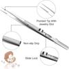 Lock Adjustable Slide Lock Tweezers Stainless Steel Tweezers Jewelry  Tweezers Clamping Tool