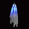 Haunting Elevating Phantoms With Eerie Voice Effect Glowing LED Lights Portable Fabric Halloween Party Decoration