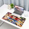 Tapis de Souris Imprimé One Piece, Tapis Antidérapant pour Clavier de Bureau, pour PC Portable Gaming Travail Utilisation Quotidienne, Cadeau Surprise Cool pour Festival