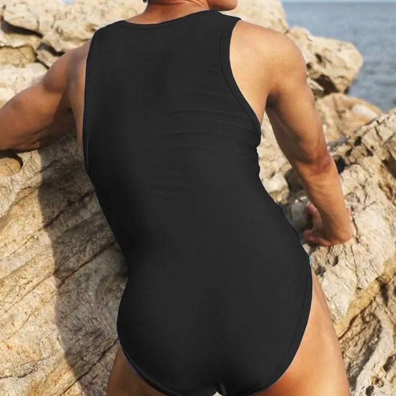 Comfortable Solid Color Men's Homewear Korean Style Fashion Personality Motion Bottoming Shirt Summer Quick Drying Tank Tops