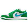 Women's Air Jordan 1 Low Lucky Green Aquatone White DC0774-304