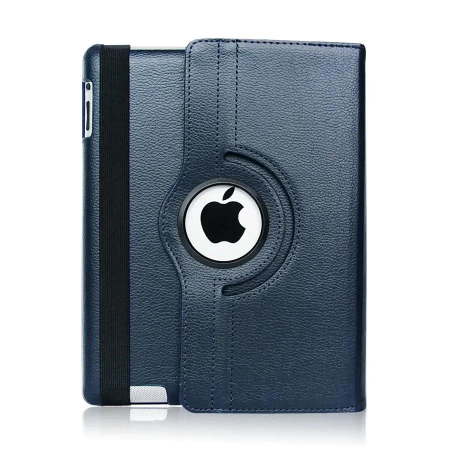 For iPad Air 13 11-inch M2 Pro 13 11-inch M4 2026 Mini 7 6 Smart Leather Case with 360° Rotation and Sleep Wake Function Shell