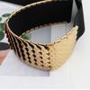 Women Stretch Belt with Fish Scale Texture Versatile Corset for Banquet Dress