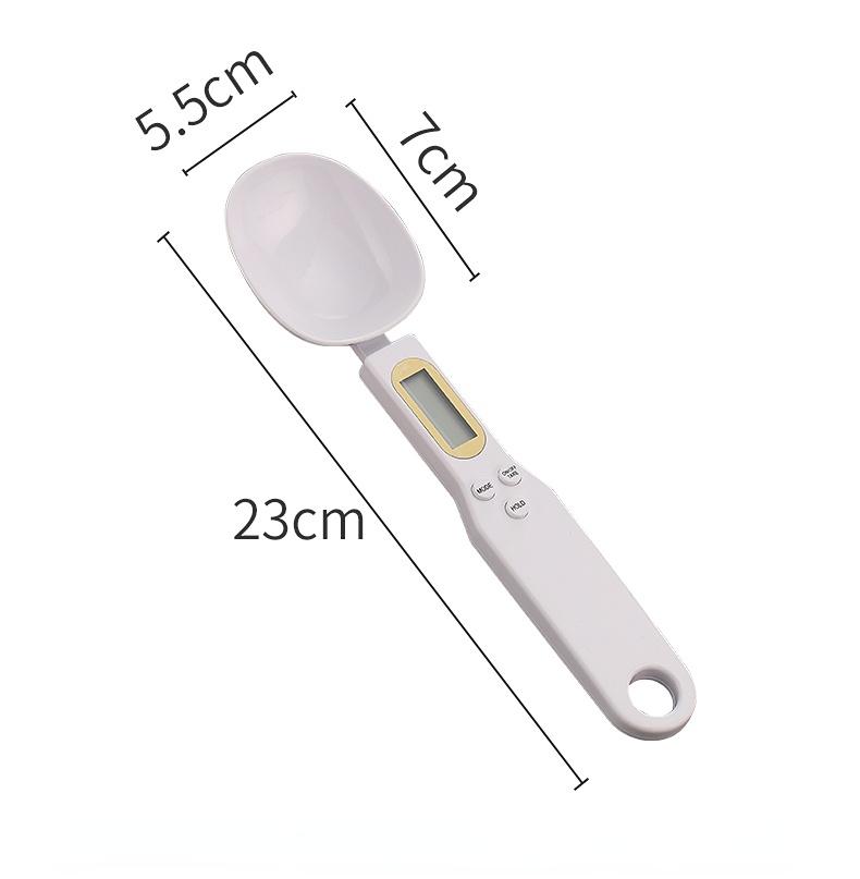 Mini Spoon Scale Digital Kitchen Scale  LCD Digital Measurement Adjustable Weighing 0.1-500g Milk Coffee Powder Weight Measure