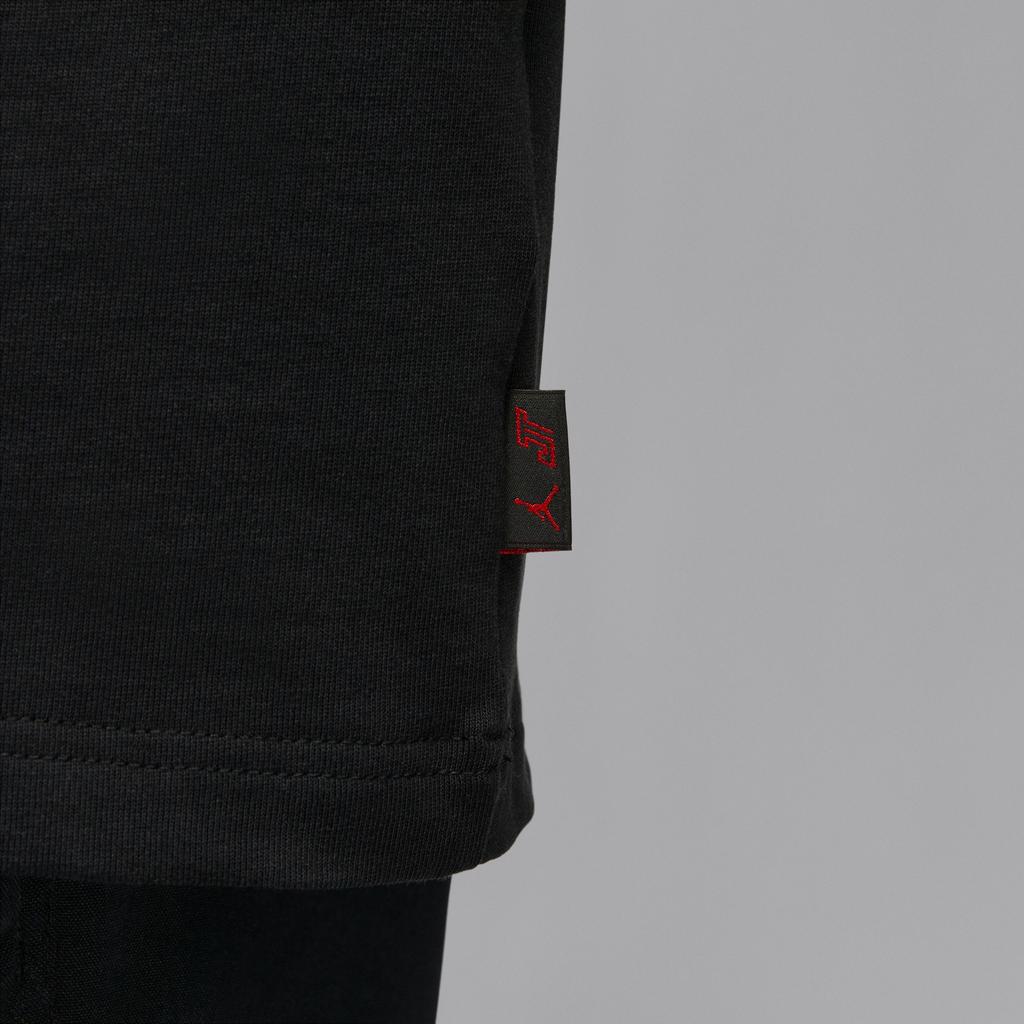 Jordan T-shirt sportiva a maniche corte in puro cotone girocollo Tatum da uomo Top IH0601-010