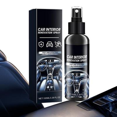 Car Dashboard Cleaner 3.38 Oz Multi Surface Cleaner Spray Multifunctional Car Cleaner Interior For Cars Trucks SUVs Jeeps RVs &