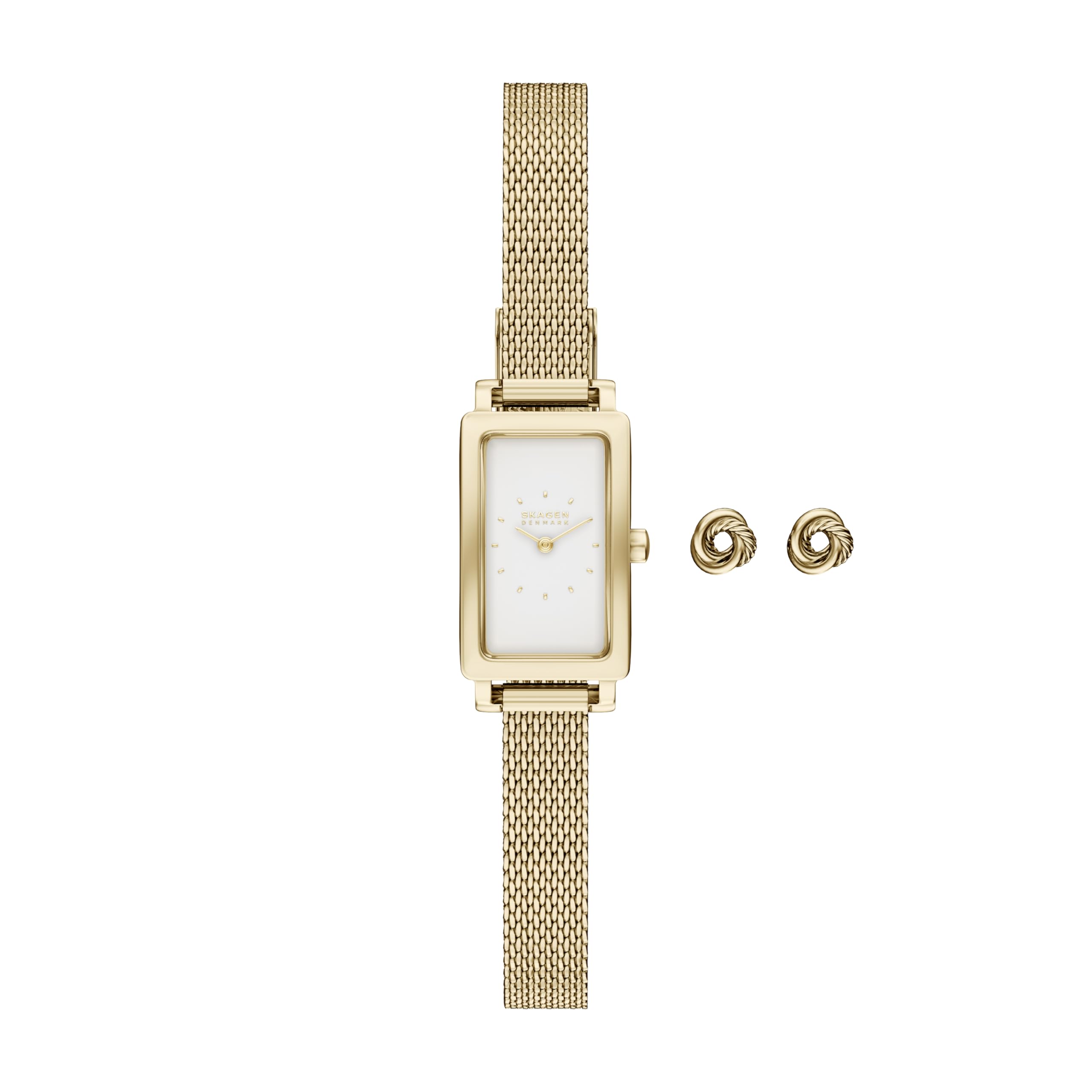 Skagen Analog Stainless Steel Watch SKW1158SET Women s золотой