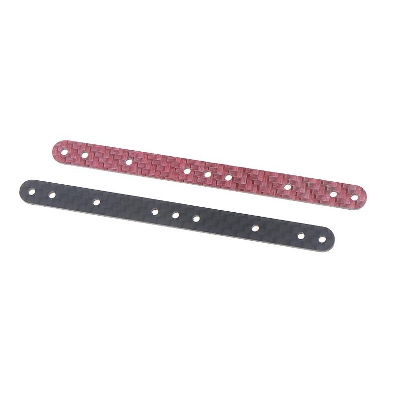 Diy 4Wd Car Parts 1.5Mm Carbon Fiber Extended Engraved Ice Cream Bar/Baton For Tamiya 15495 15497 Model