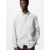 Uniqlo BroAdcloth Shirt  Long Sleeve Button Down CollAr  Stripe A
