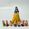 8 Pieces Disney Snow White and The Seven Dwarfs Home Ornaments Car Tabletop Decoration Christmas