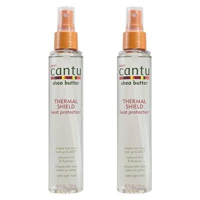 Cantu Shea Butter Thermal Shield Heat Protectant, 151ml, 2 Units