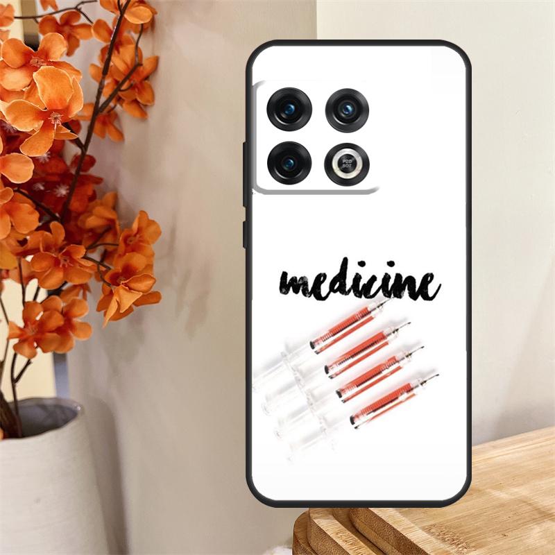 Mediziner Krankenschwester Medizin Hülle Für OnePlus 8T 10T 13 13R 12 12R 11 10 Pro OnePlus Nord 4 CE 2 3 Lite N30 N20 N10 Hülle
