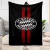 Bayern Munich Blanket Ultra-Soft Suitable for Office Seaside Chair for All Occasions Digital Print Ideal Gift for Friends Family Couples Picnic