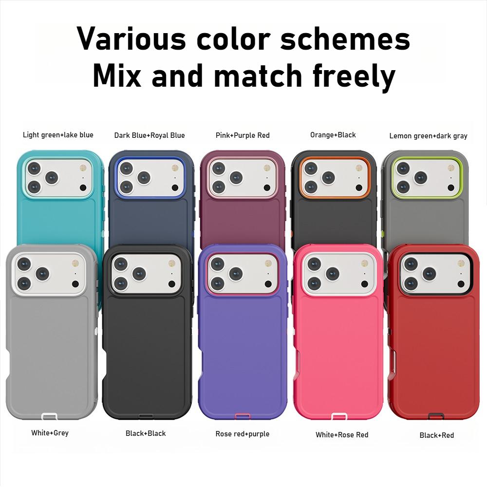 Military Defender Armor Case For IPhone 17 Air 16 15 14 Plus 13 12 Pro Max Original OttherTough Box Shockproof Dustproof Cover