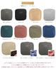 Lizdays Makeup Large Square Full Makeup Vertical Washable Pouch, Capacity, Pouch, Storage, Pouch, Freestanding, (Dark Gray)