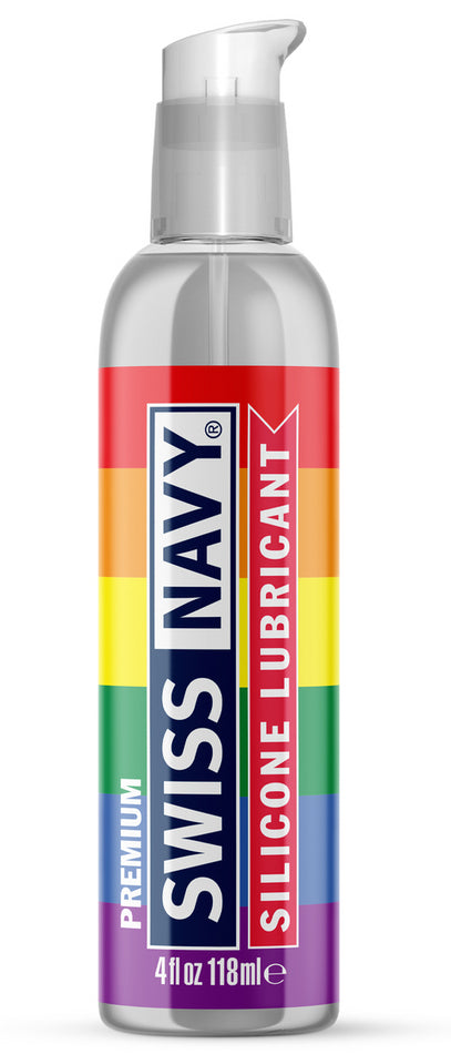 Premium Pride Silikon-Gleitmittel Swiss Navy 118ml - Swiss Navy - Silikonbasierte Gleitmittel