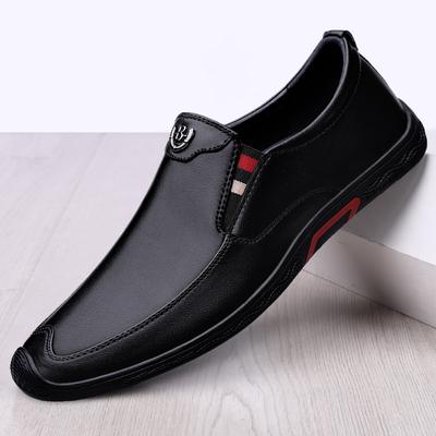 Fashion Luxury Brand Leather Loafers Slip On Breathable Comfortable Men Formal Moccasins Driving Shoes Men Casual Shoes Mens Dress Shoes
