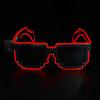 Neon Party Noční kluby LED svítící brýle svítící ve tmě Neonové Rave odstíny pro dospělé děti