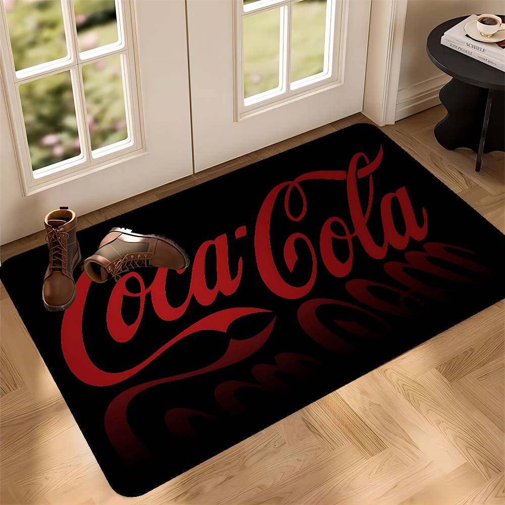Mata podłogowa C-Coca C-Cola Antypoślizgowa Mata do pralni Wystrój pralni Balkon Pokój dziecięcy Mata przy łóżku