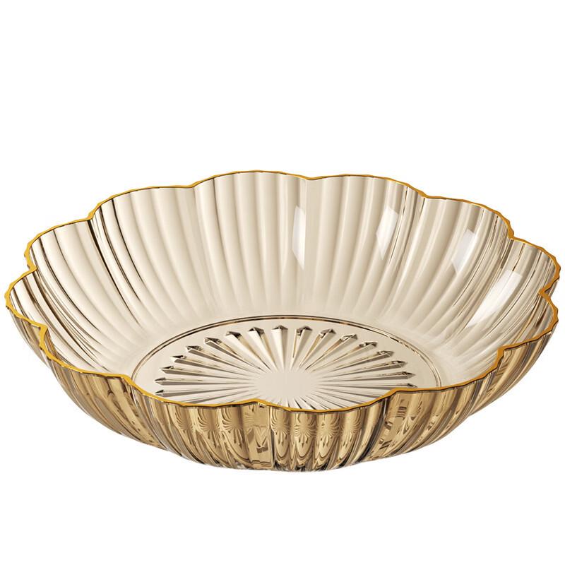 Ru Han Light Luxury New Year Flower Fruit Plate