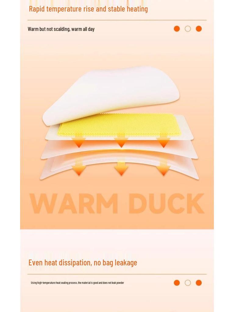 Haishi Hainuo Self-Heating Duck Warm Patch for Lasting Winter Warmth
