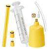 Hydraulic Disc Bleed Tool Bike Brake Bleeding Kit Compatible with Mtb Road Bikes Mineral Oil Fluid Refill Syringe for Narrow Gap