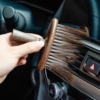 Car Interior Dust Removal Brush for Air Vents and Seat Gaps