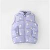 Children's Clothing Autumn And Winter Children's Vest Boys And Girls Down Jacket Children's Casual Light Vest In Children's Printed Jacket