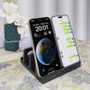 Dual-Slot Adjustable Vertical Laptop Stand Abs Plastic 4In1 Design Space-Saving For Macbook Chromebook Surface Hp Dell Book Ipad