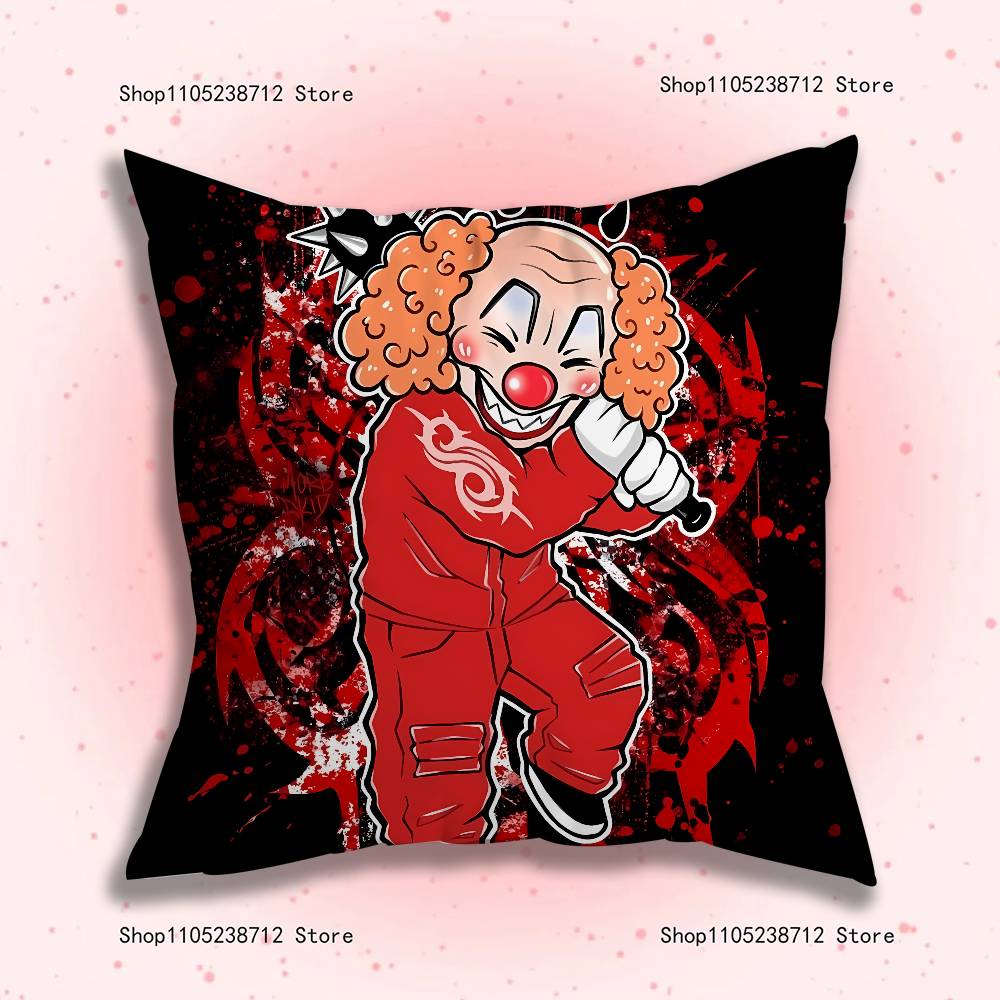 Band Cool S-Slipknot Pillowcase Pillowslip Cushion Plush Boys Girls Cartoon Anime Kawaii Decoration Kids Birthday Cute Gifts
