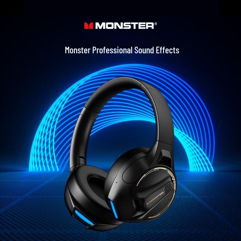Monster XKH03 Over-Ear Wireless Gaming Headset