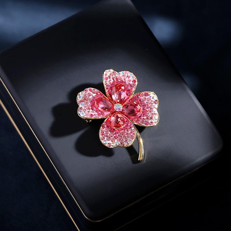 Elegant Wheat Ear Alloy Brooch: High-Grade Pin for Coats and Suits