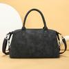 Women's bag 2026 new European and American retro handbag large capacity matte soft leather shoulder messenger bag travel bag