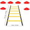 Agility Ladder &  football training plate Removable For Speed Training Sports Flexibility Portable Agility Football Training