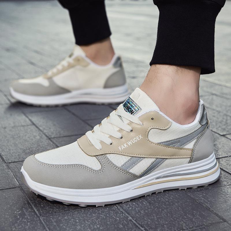 

Мужская обувь, парная обувь, трендовая, модная, универсальная, удобная, дышащая, повседневная спортивная обувь 44 male белый