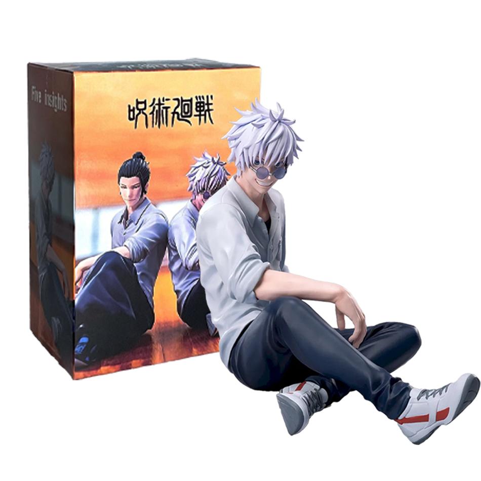 Jujutsu Kaisen Anime Action Figure 10cm Gojo Satoru & Geto Suguru Action Figure PVC Kawaii Collection Ornaments Model Toys Dolls