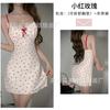 Sexy Pajamas, Sexy Rose-print Camisole Nightdresses, Summer Dresses, Loungewear