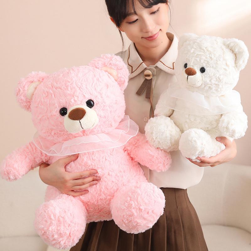 Girl Heart Princess Bear Teddy Bear Doll Plush Toy Bear Hug Bear Doll Children Soothing Doll
