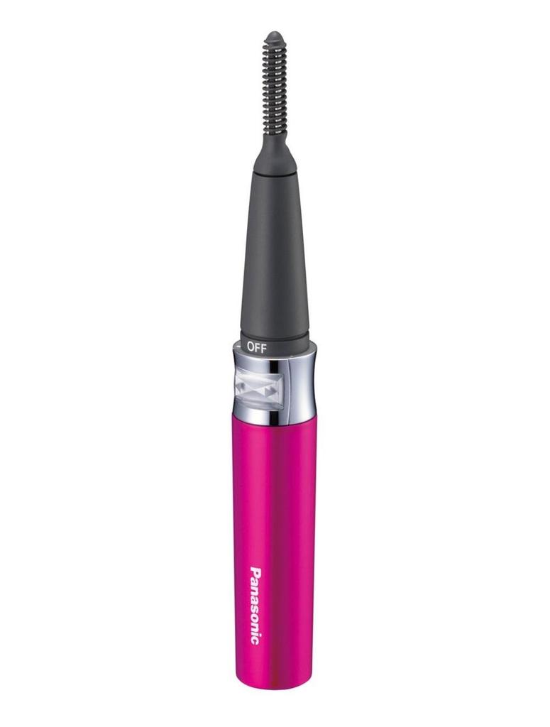 Panasonic Hot Eyelash Curler with Rotating Vivid 360-Degree Comb, Pink, EH-SE60-VP