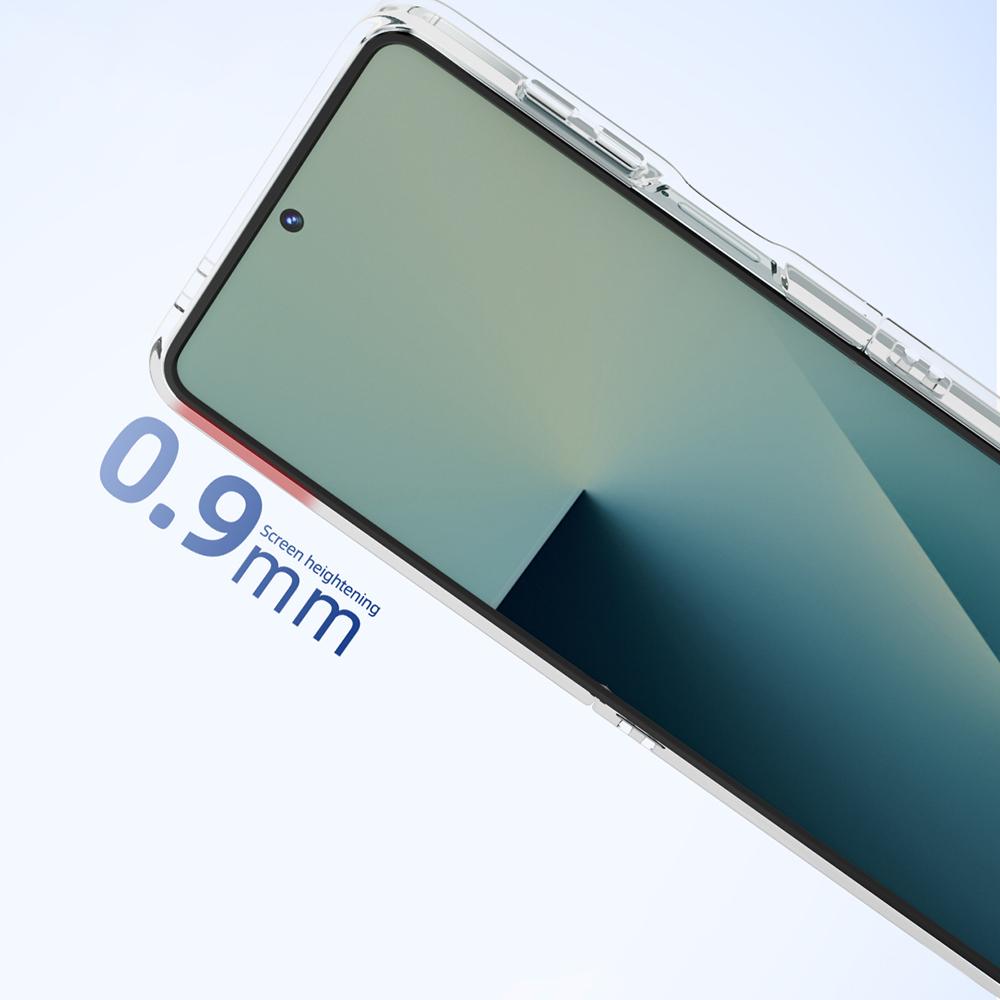 ABEEL For Samsung Galaxy Z Flip5 5G Magnetic Case Clear PC Anti Scratch Phone Cover