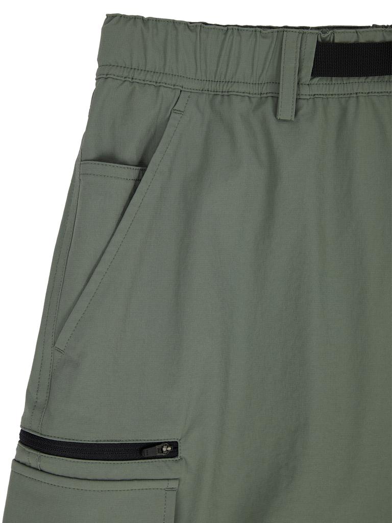 Jeimiweseuteu Nylon Utility Cargo Shorts (Green)