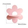 Flower Shaped Decorative Stand Fashionable Wall Shelf Wood Jewelry Display Storage Rack Floating Shelves for Living Room
