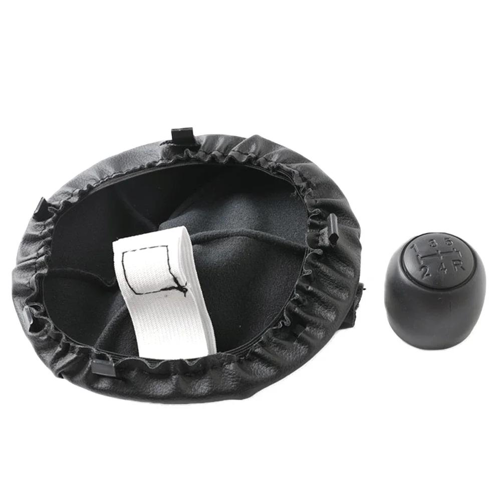For Fiat Panda (2) 169 2003-2011 5 Speed Gear Shift Knob Lever Shifter Gaiter Boot Cover Gear Lever Knob Gaiter Kit