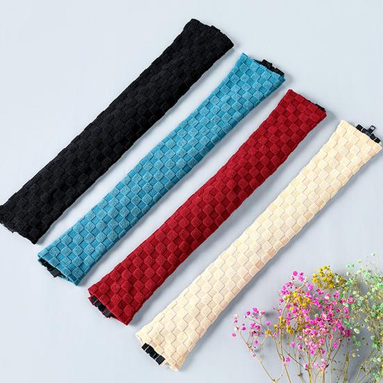 1 Pair Chair Armrest Covers Zippered Office Chair Armrest Protectors Universal Jacquard Stretchy Armrest Cover for Office Computer Chair