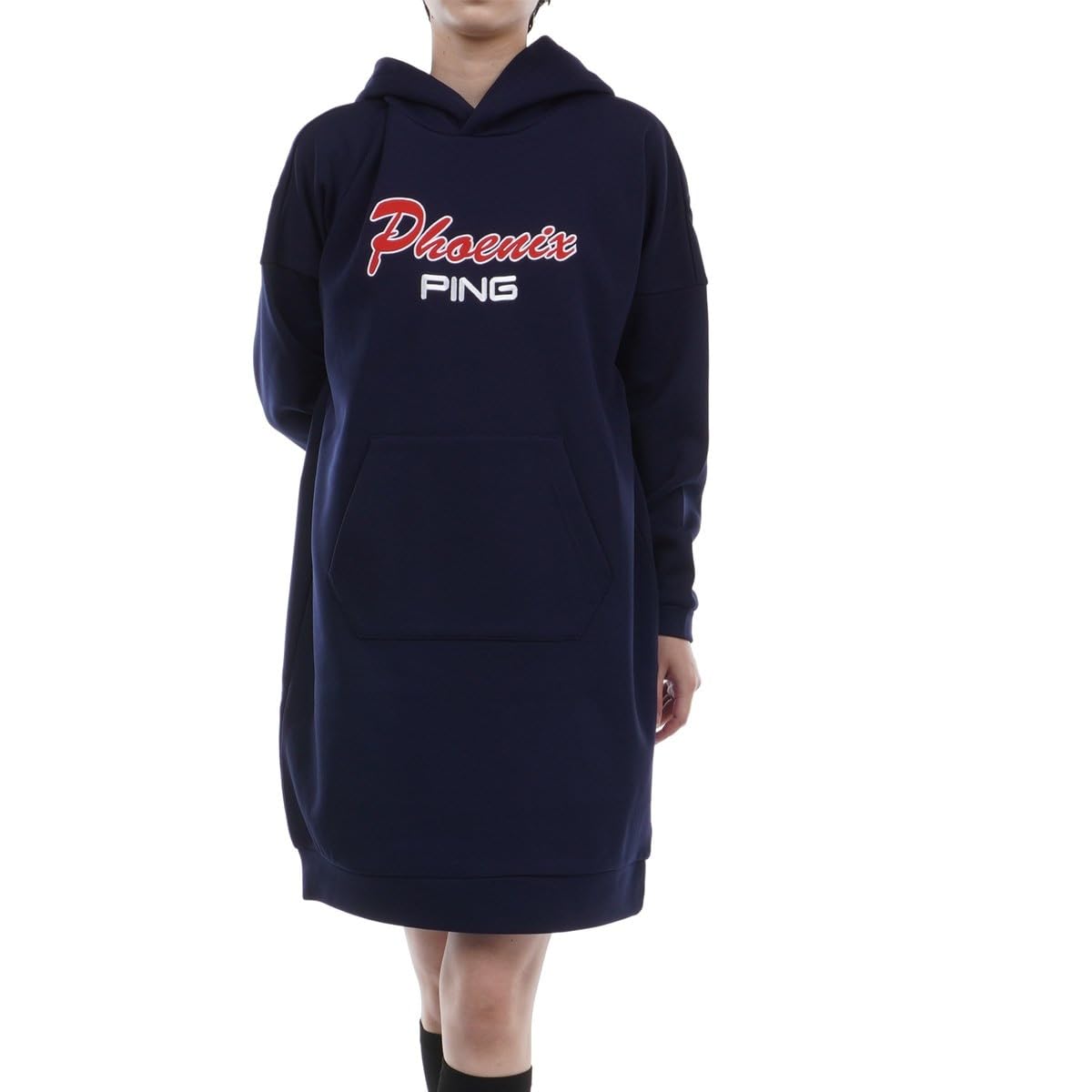 

Golf Hoodie M [Pin Apparel] Women s One-Piece (Hooded, All-Directional Stretch) / / 622-3224900 120_Navy