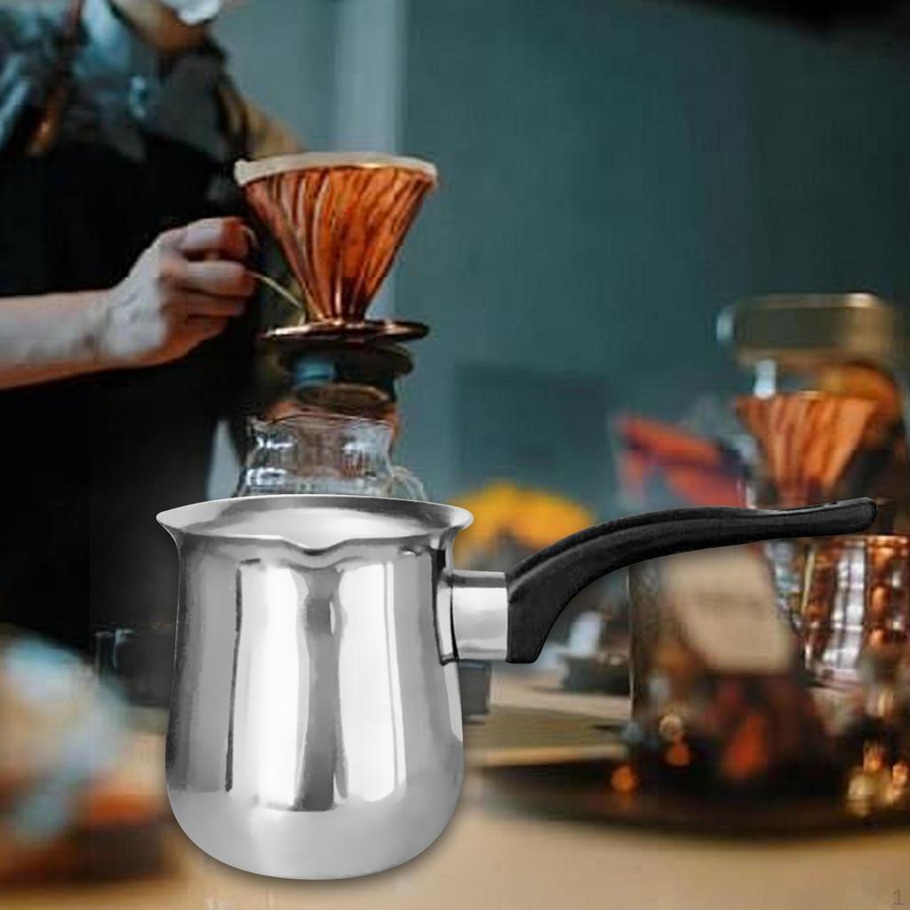 Coffee -Coffee -Server Heat-resistant Milk Warming Cards Stainless Steel for Tea