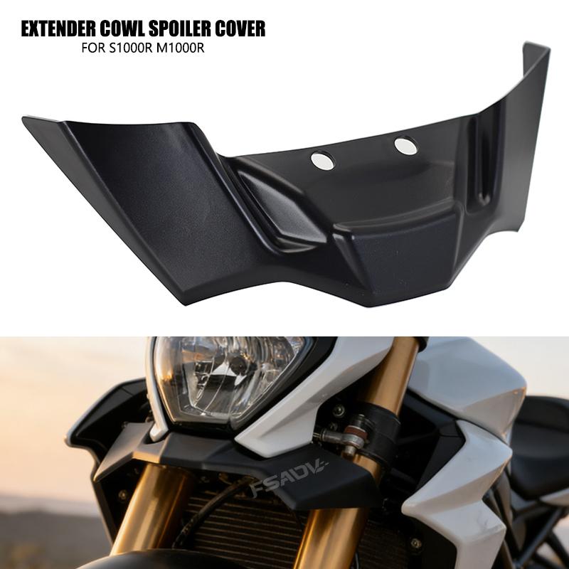 Fit For BMW S1000R M1000R S1000 R 2021-2023 M1000 R 2023-2024 Front Wheel Beak Nose Cone Extension Extender Cowl Spoiler Cover