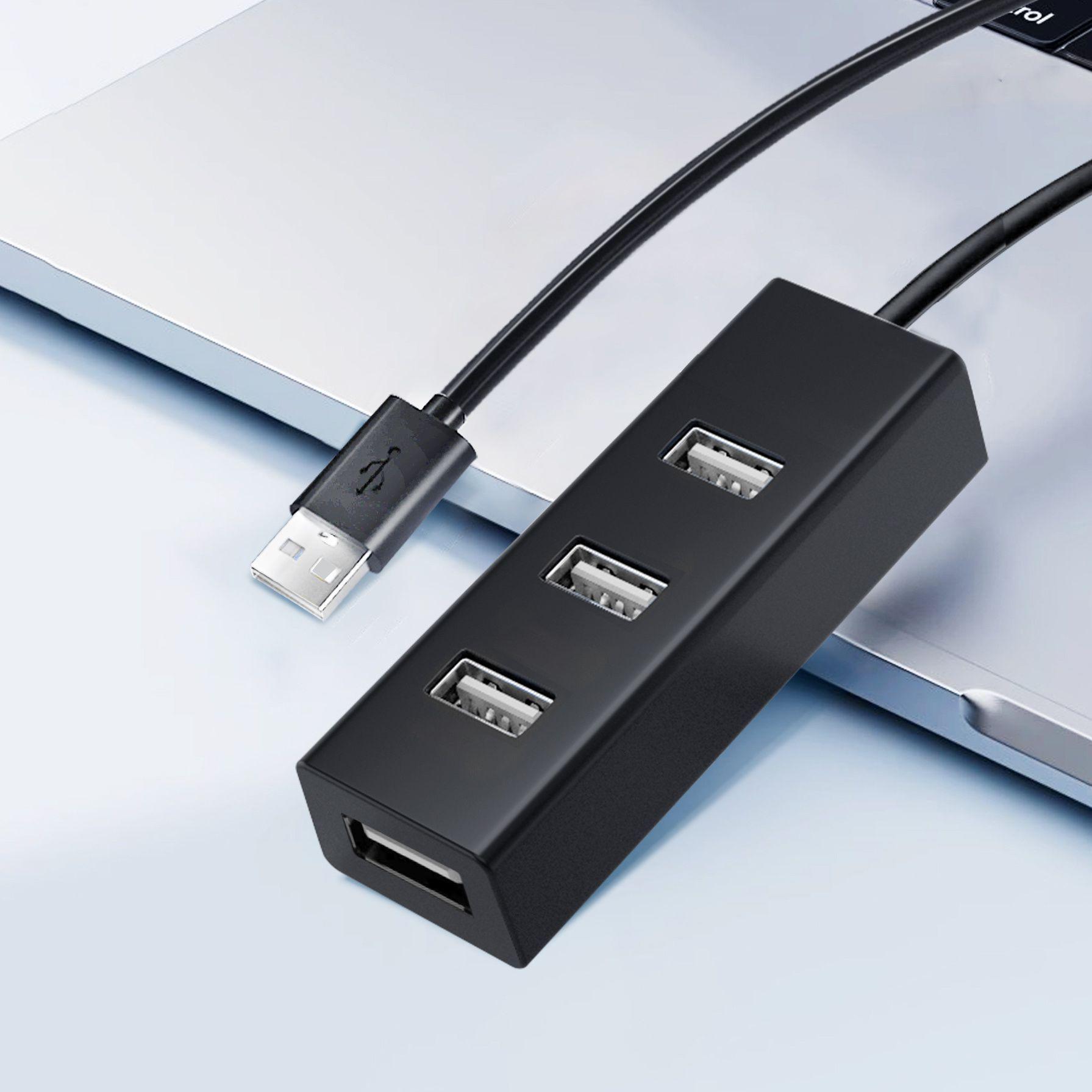 

USB 3.0 High-Speed Multi-Port Hub & Vertical Extension Cable for Laptop/Desktop