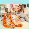 Animal Tiger Cartoon Simulation Plush Toy With Pp Cotton Filling Decoration Doll