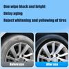 Rukjmqi Tire , Wheel Polish, Wet Tire Shine Polish | UV Resistant Wheel Dressing